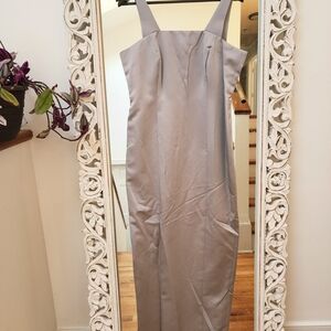 Elegant Gray Women's Dress